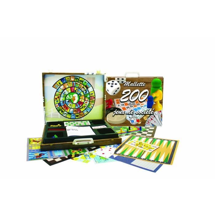 Mallette, Coffret De Jeux De Société Vintage/FERRIOT