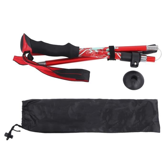 Rhino USA Bâton de randonnée tactique avec kit de survie