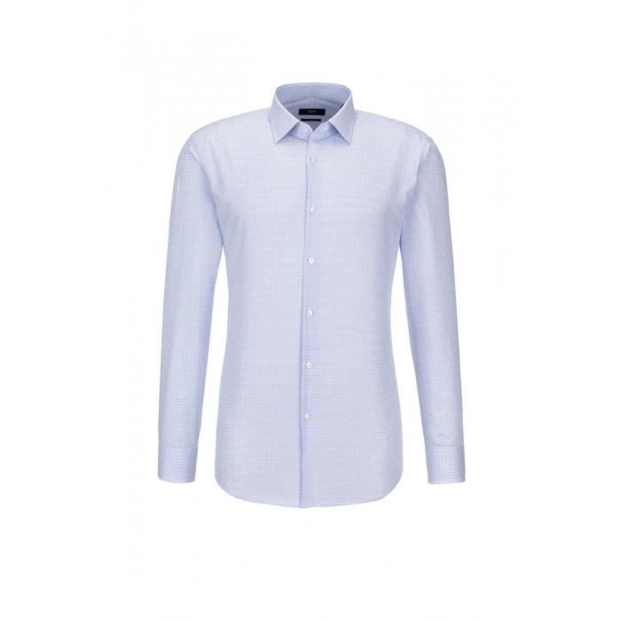 Chemise Hugo Boss Black Label Mauve - Taille 38 Slim Fit - Comme Neuve