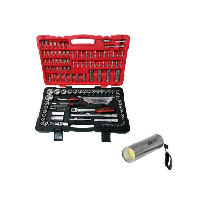 Coffret Douille à Choc KS Tools 515.0895 - Acier Chrome-molybdène, Entraînement 1/2" - Neuf