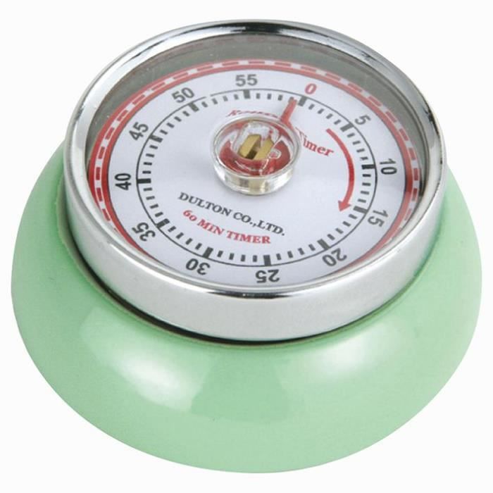 Minuteur de cuisine Speed - vert pâle