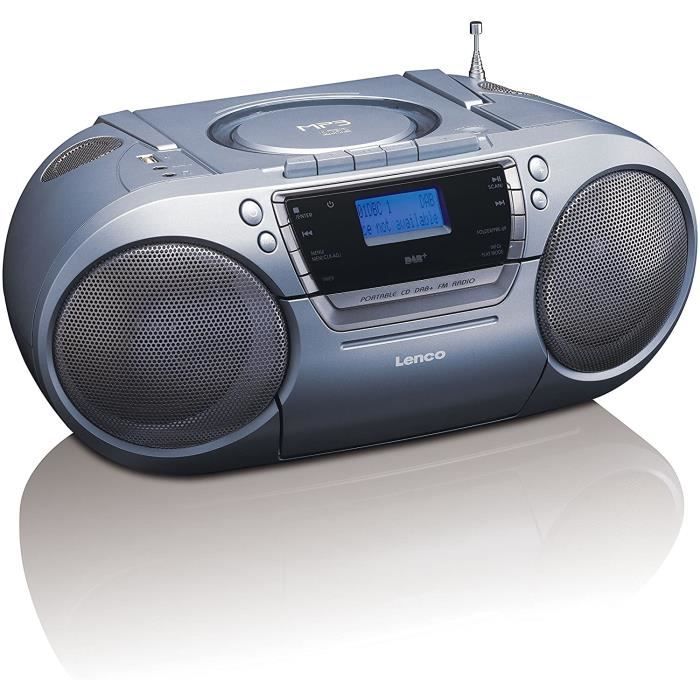 Mini Chaine HiFi Stereo Lecteur CD USB Mp3 Bluetooth FM Radio AUX