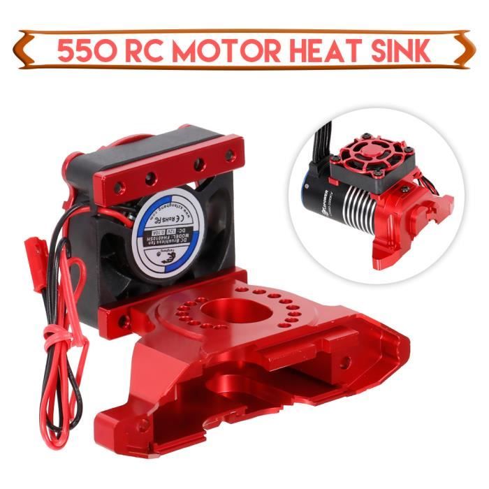 Dissipateur Thermique Moteur Tamiya TT-02 Aluminium Anodisé Bleu - NEUF (Ref. 300054571)