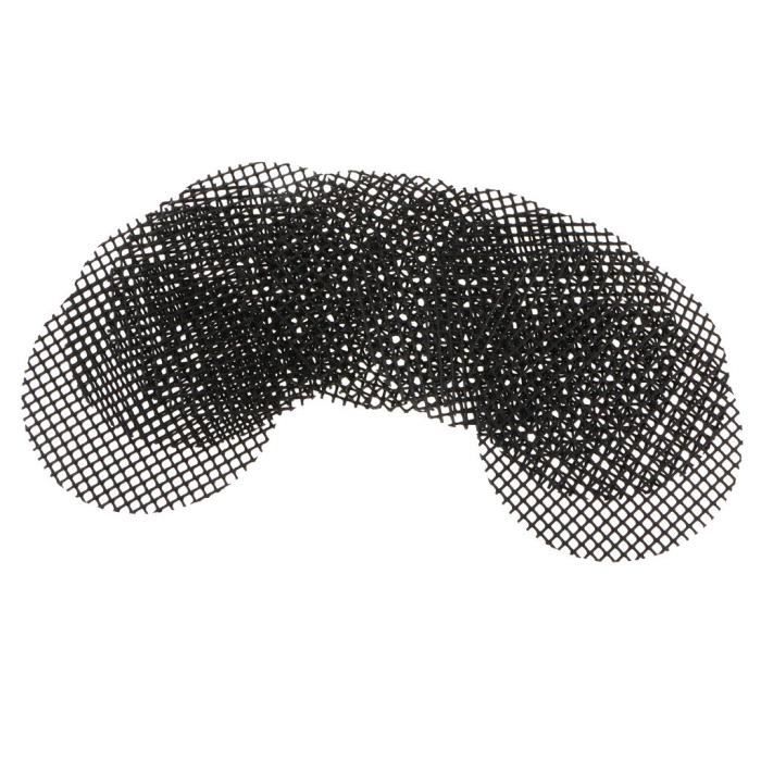 Feuille Maille Drainage Plastique Outils pour Bonsaï Tapis Grille Pot de Fleurs 8 cm 10pcs