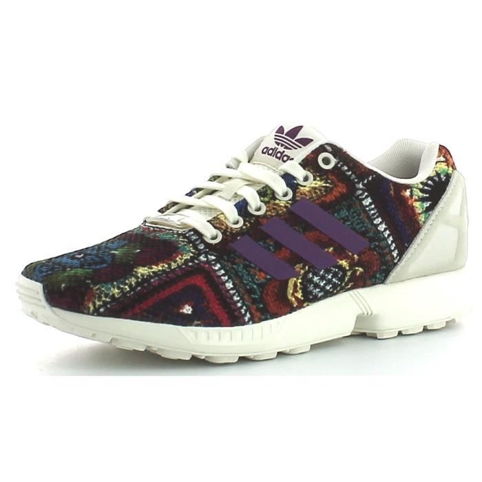 zx flux femme multicolor