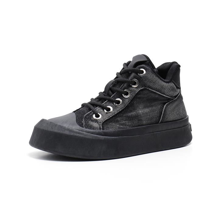 Chaussures De Skate Homme à Semelle épaisse - Élévateurs Invisibles 10cm, Confort, Toile Légère, Pour Marche Et Loisirs