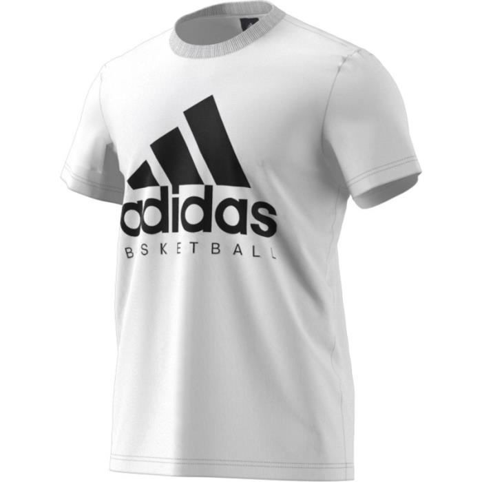 XXL blanc Tee-shirt ADIDAS 5 Tee-shirts Adidas Homme Homme Vêtements Adidas Homme Tee-shirts & Polos Adidas Homme Tee-shirts Adidas Homme 