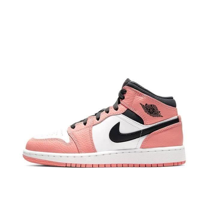 Basket en cuir pour femme jordan shop