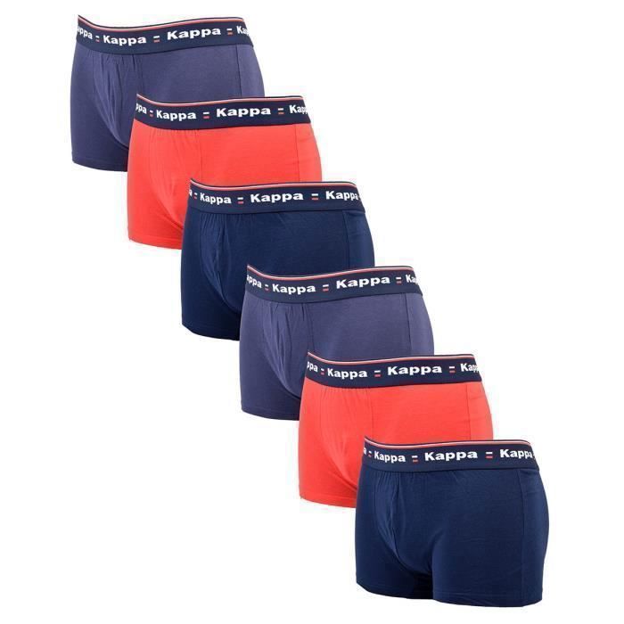 Lot De Boxers Homme Seamless KAPPA - Sous-vêtements Respirants, Confortables Et Sans Coutures