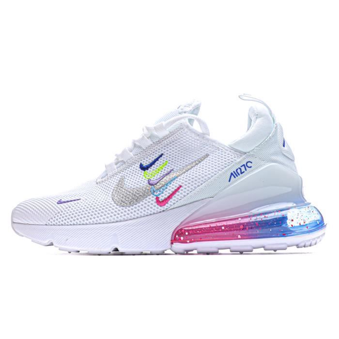 nike 270 flyknit blanche