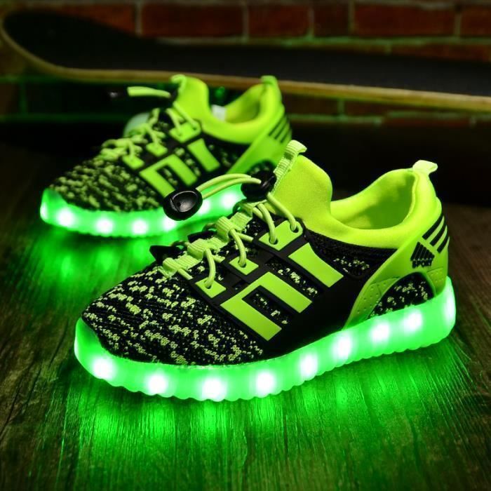 Cdiscount Chaussure Lumineuse GarÃ§on Baskets-sneakers-garcon-en-