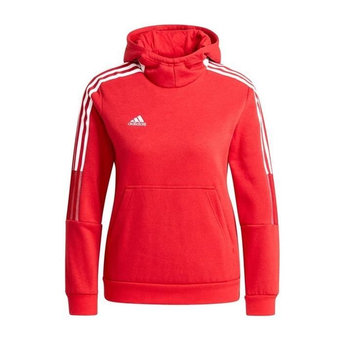 Sweats ADIDAS Tiro 21 Sweat Hoody Rouge Rouge Cdiscount Pret a Porter