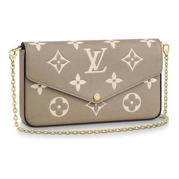 Louis Vuitton Pochette Felicie Monogram Fuchsia Lining in Canvas with  Gold-tone - US