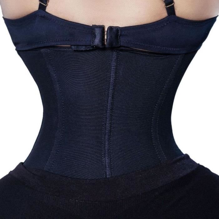 Corset et Bustier Noir en Cuir PU pour Femme,Vêtement Gothique,Sous le