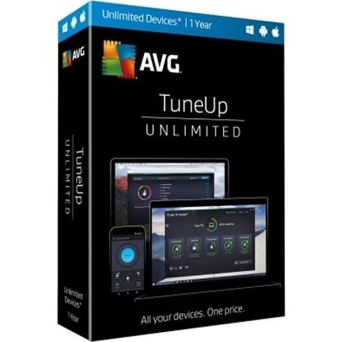 AVG TuneUp 2024 - ( 2 Ans / 10 Appareils ) | Version Téléchargement