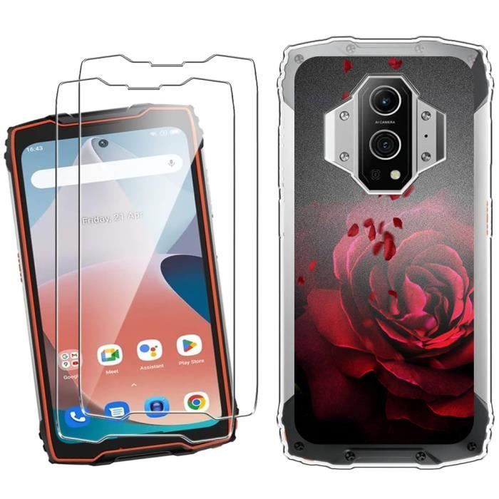 Coque TPU Transparente + 2 Films Verre Trempé Pour Blackview Fort 1 (6,56 Pouces) – Protection Complète Anti-chocs Et Anti-rayures - 6