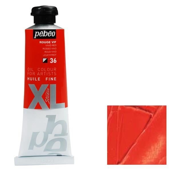 Peinture à l'huile Fine XL studio - Rouge vif - 37 ml