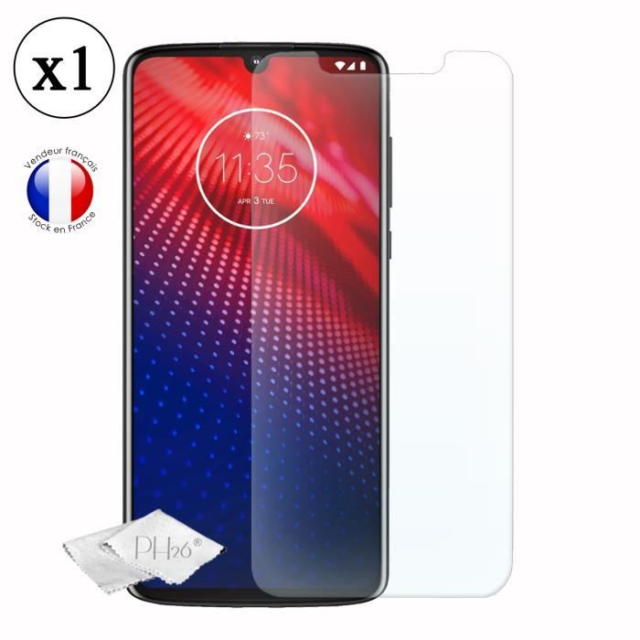 Film de protection Motorola Moto Z4 Verre trempé Ultra résistant Anti rayures