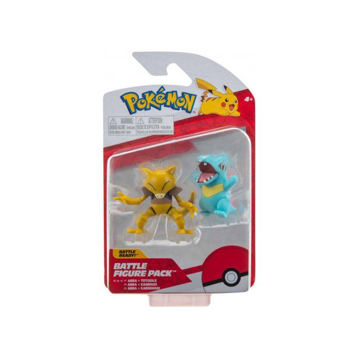 Pack Arène Pokémon Bandai Avec 2 Spinners - Jeu De Combat Toupies Pikachu Et Mew - Pour Enfants Dès 4 Ans