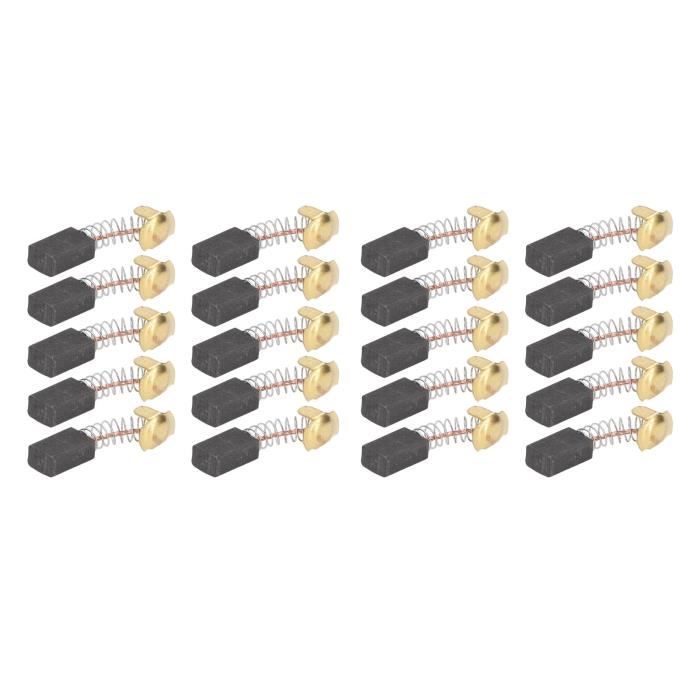 Lot De 2 Balais De Charbon De Rechange Pour Moteur électrique, 7 X 8 X