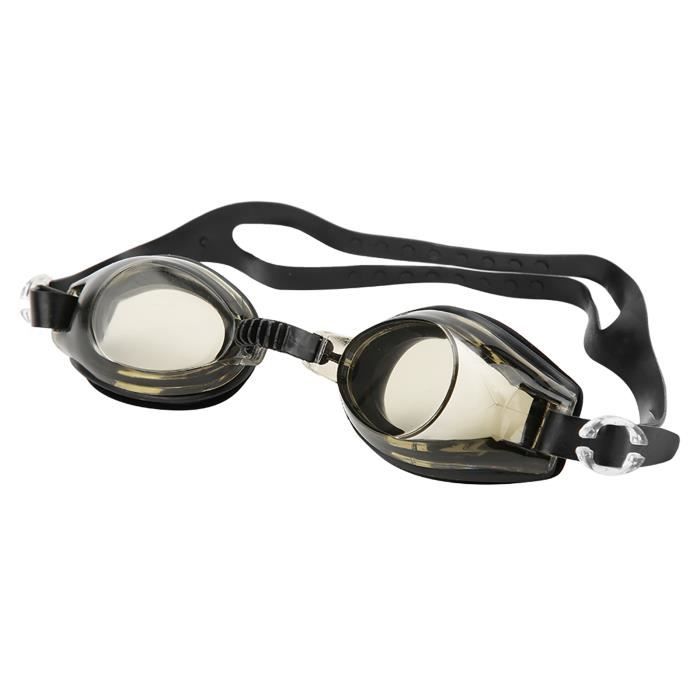 Lunettes De Natation Anti-buée Homme/femme - Silicone Confort, Pont Réglable - Pour Piscine, Plongée, Surf