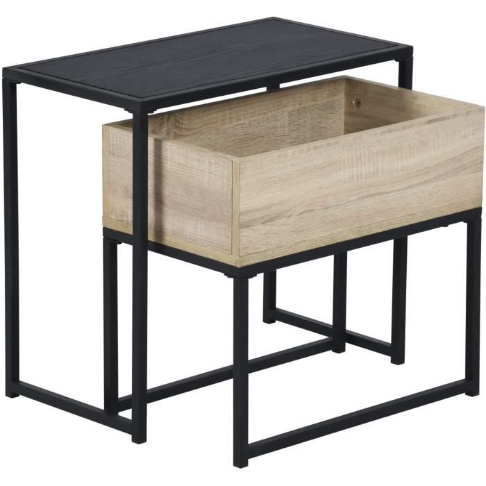 Table console, console entrée avec tiroir et 2 étagères,100 x 30 x 80
