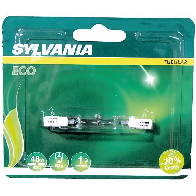 Lampe halogène - SYLVANIA - R7S - 120 W - 118 mm - Économie dénergie 20% Lampe halogène - SYLVANIA - R7S - 120 W - 118 mm - Économie dénergie 20%
