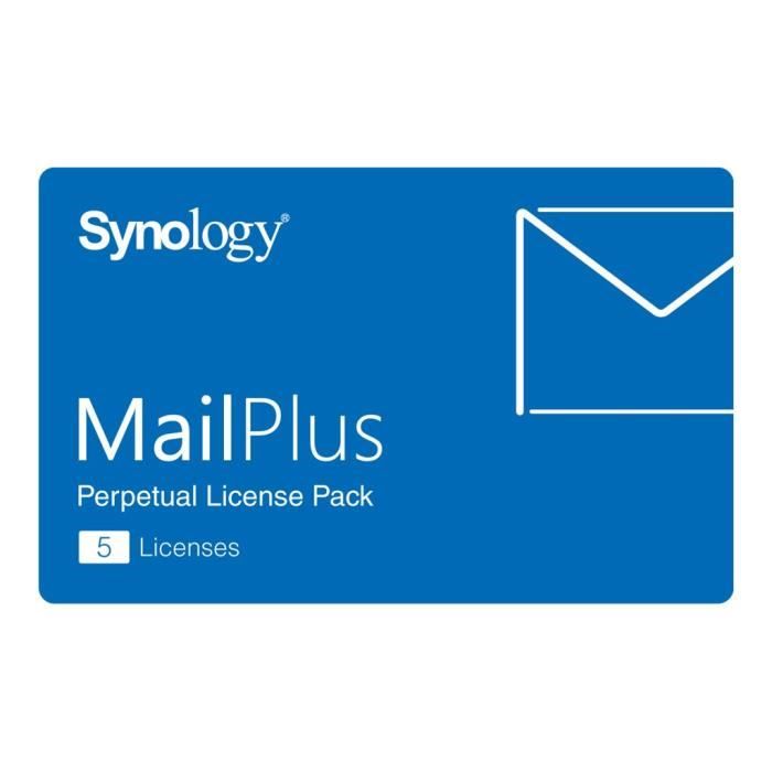 Synology MailPlus License Pack - Licence - 5 comptes email