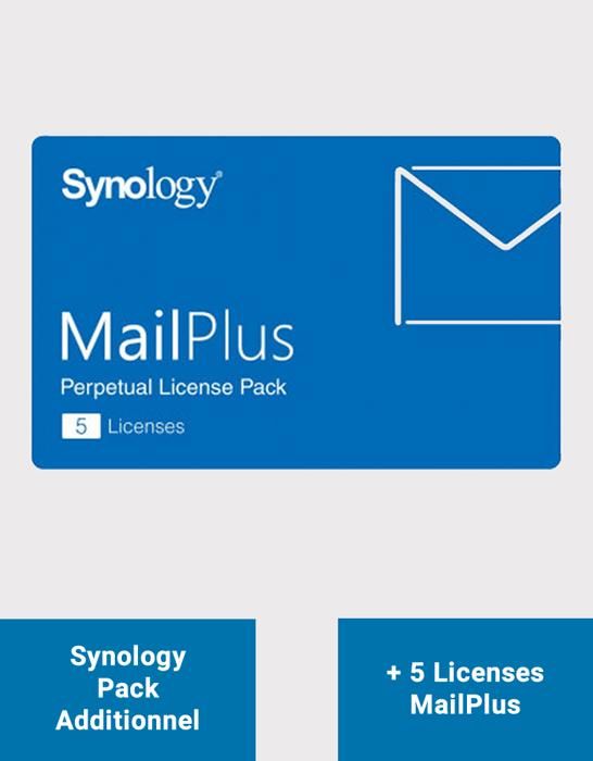 Synology MailPlus License Pack - Licence - 5 comptes email