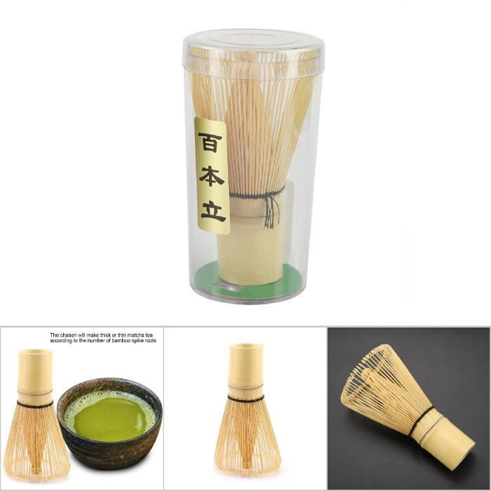 Fouet à Matcha En Bambou – Authentique, Pour Préparer Votre Thé Matcha Comme Au Japon