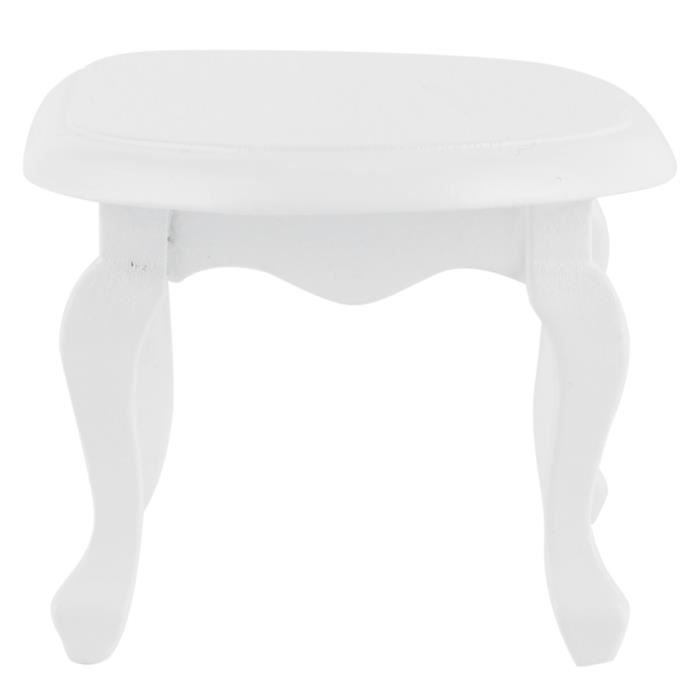 EJ.life Mini meubles de maison de poupée 1:12 maison de poupée Miniature Table basse Simulation