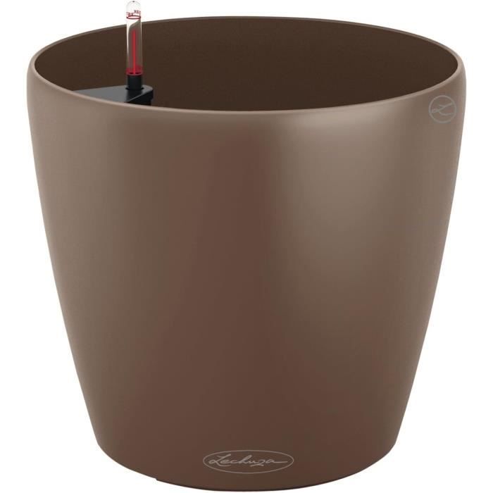 Schumm Plastia Mareta Panier Suspendu Pour Fleurs 30 Cm Avec Arrosage Intégré - Anthracite/Gris