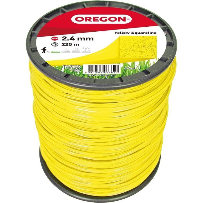 STIHL Fil débroussailleuse nylon carré 3mm/168m jaune 9302619 00009302619 STIHL Fil débroussailleuse nylon carré 3mm/168m jaune 9302619 00009302619