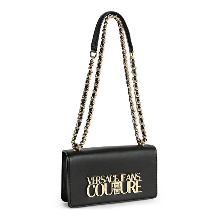 Sac à bandoulière Versace Jeans Couture noir - 73VA4BL1 Z412 899 RANGE L - LOGO LOCK SKETCH 1