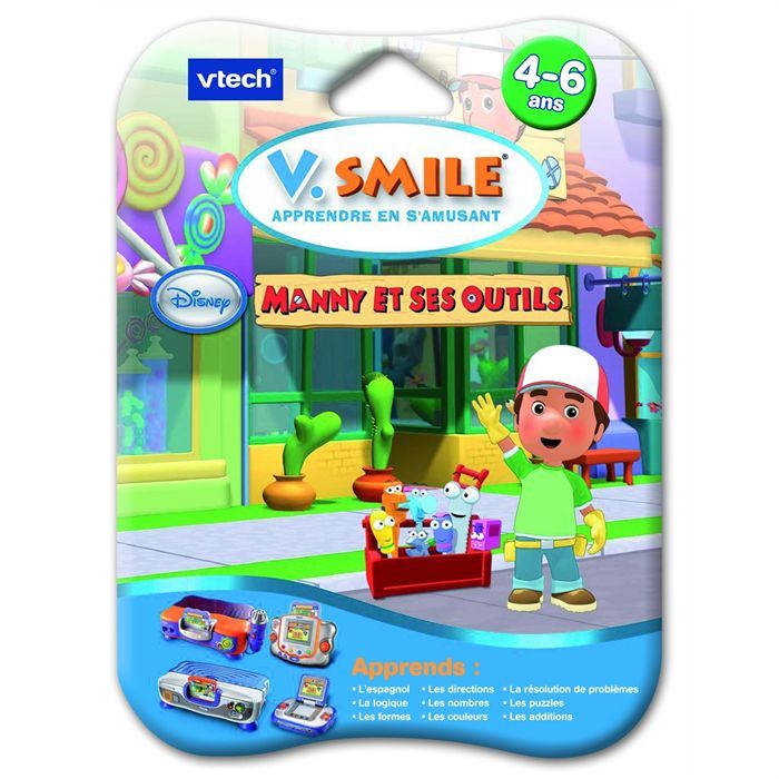 Jeu V.smile Manny et ses outils Vtech