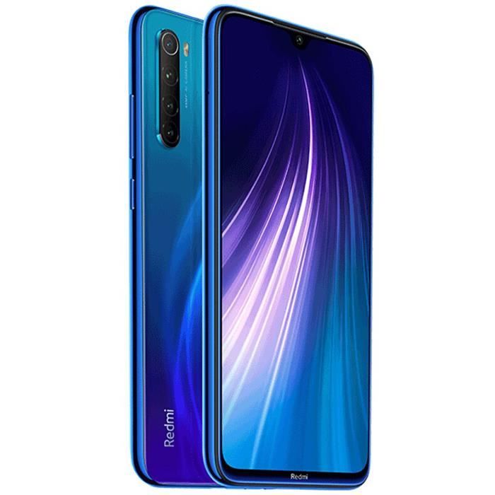 Vente Téléphone portable Xiaomi Redmi NOTE 8 64Go - Bleu Version globale Garantie de deux ans en France. pas cher Vente Téléphone portable Xiaomi Redmi NOTE 8 64Go - Bleu Version globale Garantie de deux ans en France. pas cher
