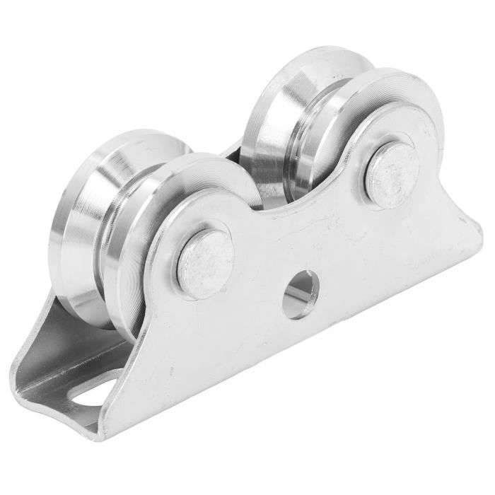 Poulie V Groove CNBTR Alésage 6mm - Ø31mm Pour Courroie Ronde 3-5mm - Aluminium