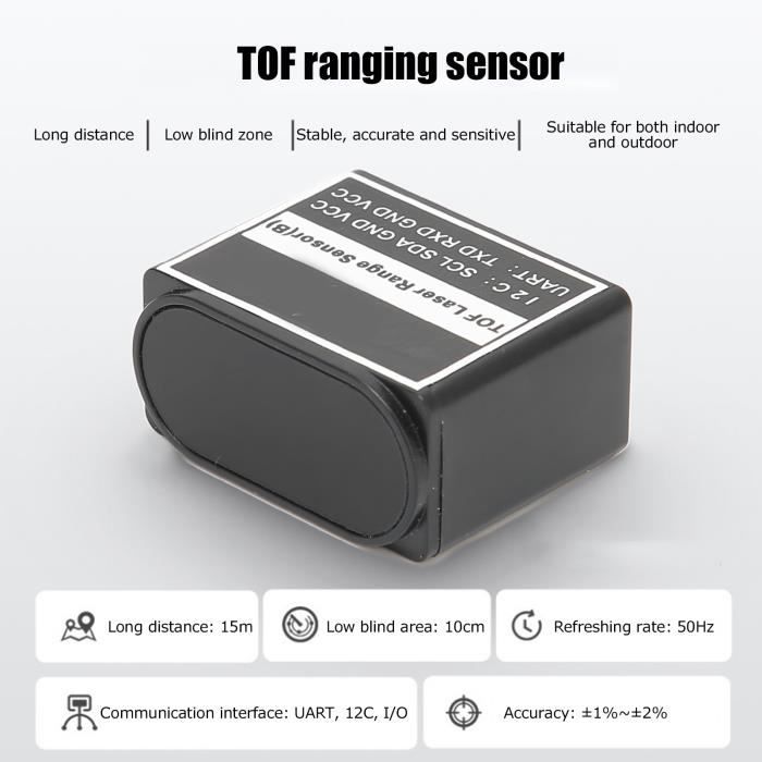 Capteur Distance Infrarouge GP2Y0E03 - 4-50cm, Sortie I2C, Haute Précision, Pour Robotique