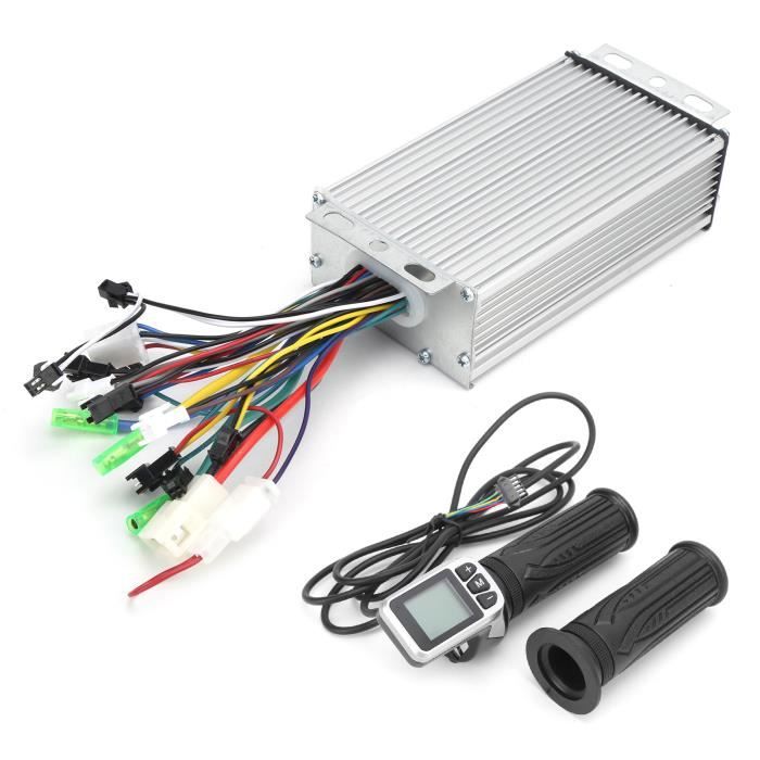 Acheter Contrôleur de vélo électrique 3648 V 1 000 W avec écran LCD et poignée d'accélérateur Acheter Contrôleur de vélo électrique 3648 V 1 000 W avec écran LCD et poignée d'accélérateur