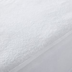 Alèse Imperméable 140x190cm TPU - Anti-Acariens, Élastiques - Blanc