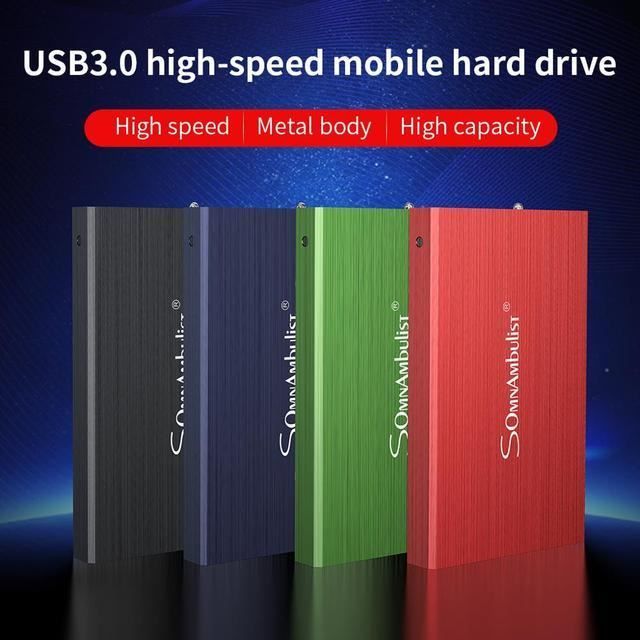 ManxData 250 Go Rouge Disque dur externe portable USB 3.0 compatible avec  PC Windows, Mac, Smart TV et PS4[10] - Cdiscount Informatique