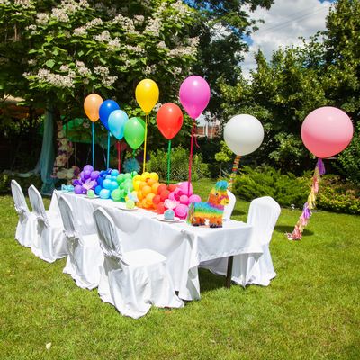 Relaxdays Piñata Âne Arc-en-Ciel à Suspendre - Fun Pour Anniversaires Enfants, 27,5 X 25 X 7 Cm