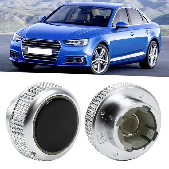 Lot De 2 Boutons De Remplacement Pour Autoradio - Bouton De Contrôle Du Volume - Neuf Sous Blister