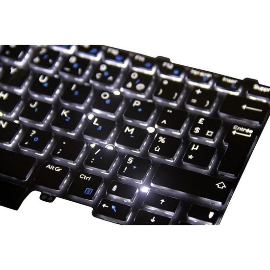 Clavier Rétroéclairé AZERTY Français Pour Dell Latitude E5450/5490/E7450/7490 – Neuf, Réf. 0C5YKV