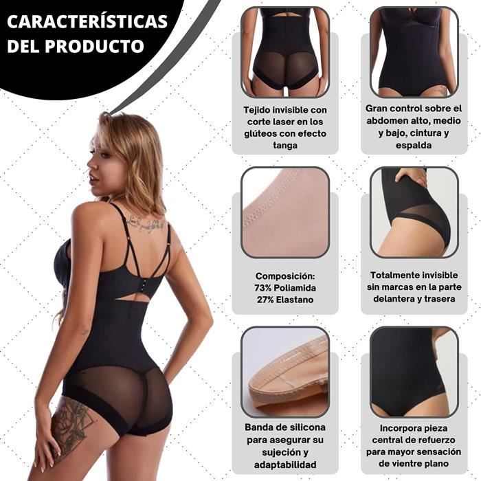 Culotte Gainante Gaine Cuisse Avant AprÃ¨s Gaine Amincissante Invisible  Ventre Plat Culotte Gainante Femme