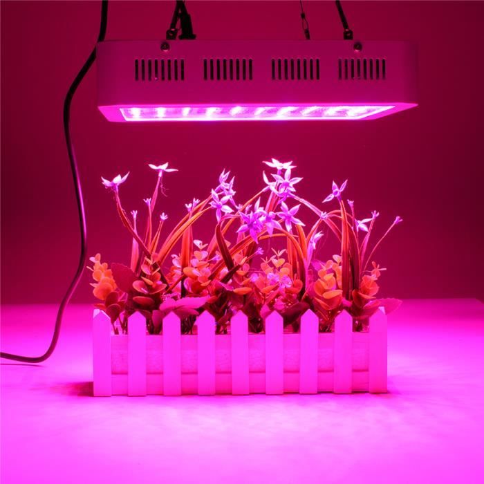 Lampe Horticole LED 1000W Ghopy Spectre Complet - Croissance Floraison Plantes Intérieur Hydroponie