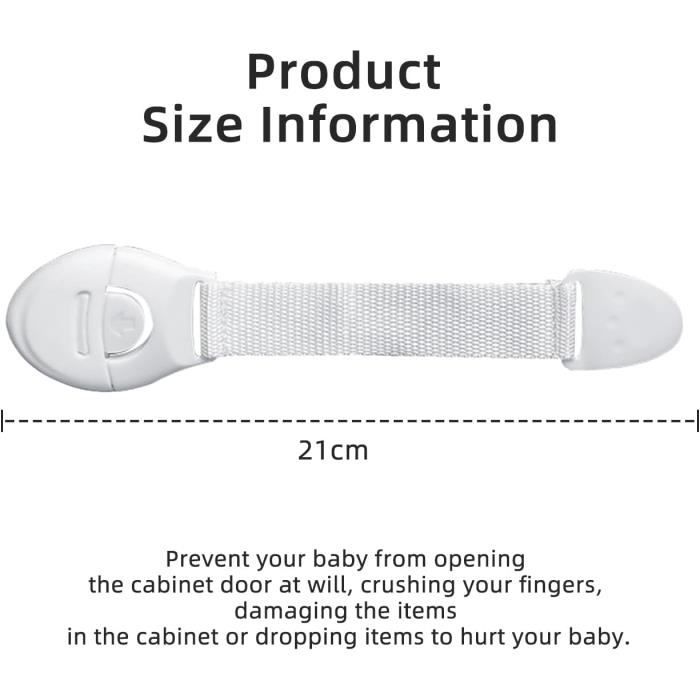Protection enfant Meuble 12 Pack Bébé Sécurité Verrouillage,bloque porte  bébé verrouillage sécurité pour four,lave-vaisselle - Cdiscount  Puériculture & Eveil bébé