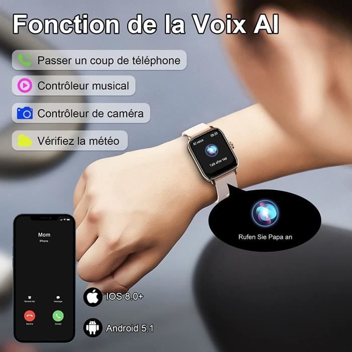 Montre connectée répondre discount appel