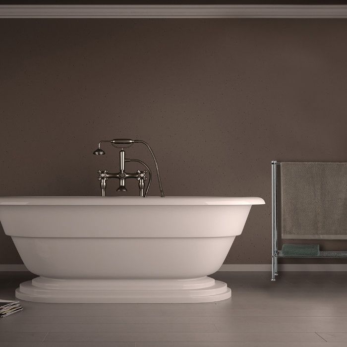 Porte-serviettes Autoportant 3 Niveaux - Support Métallique Blanc Stable - Pour Salle De Bain, Buanderie - Sans Perçage, Facile à Déplacer - 3