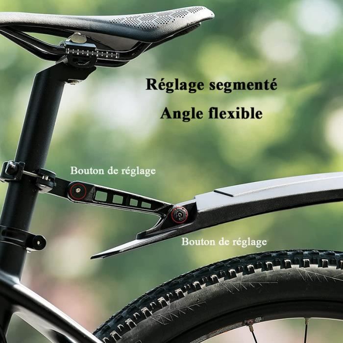 ROCKBROS Garde-Boue Avant et Arrière Réglable Garde-boue de Vélo